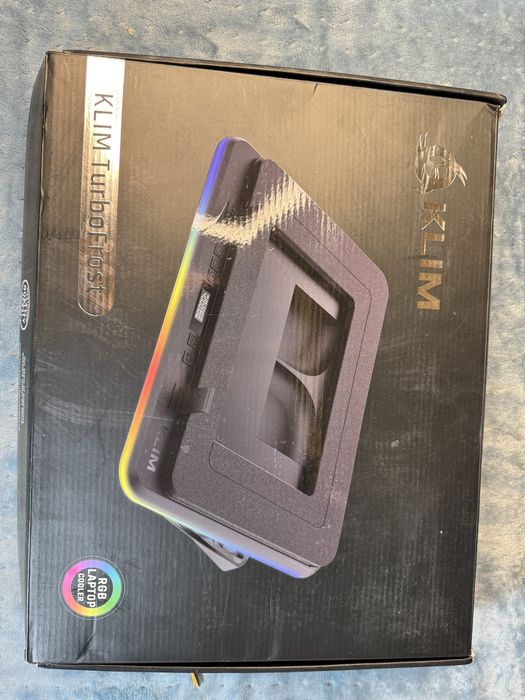 Охолоджувач для ноутбука KLIM TurboFrost RGB новий