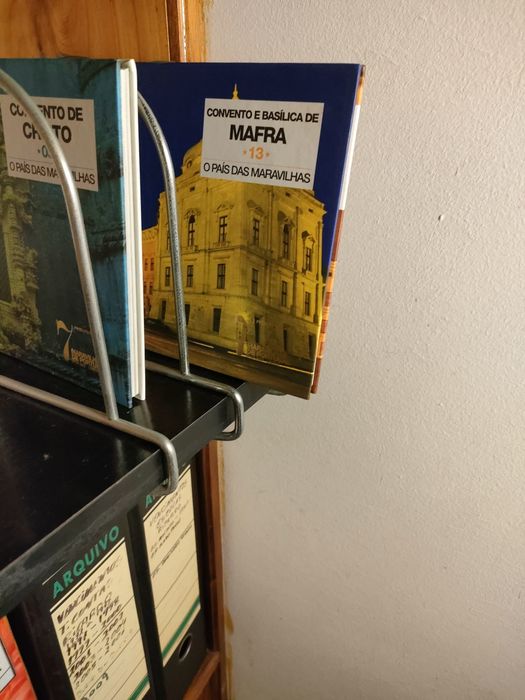 Suporte de livros de encaixe 6 unidades