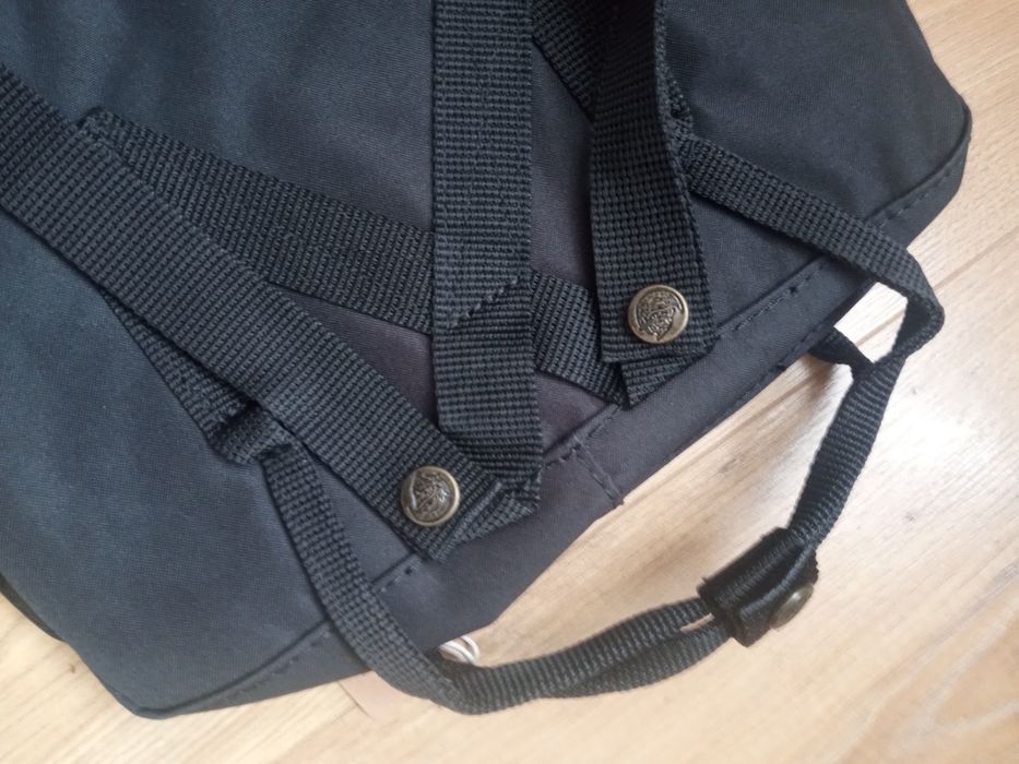 Czarny plecak  Kanken 16 litrów nowy