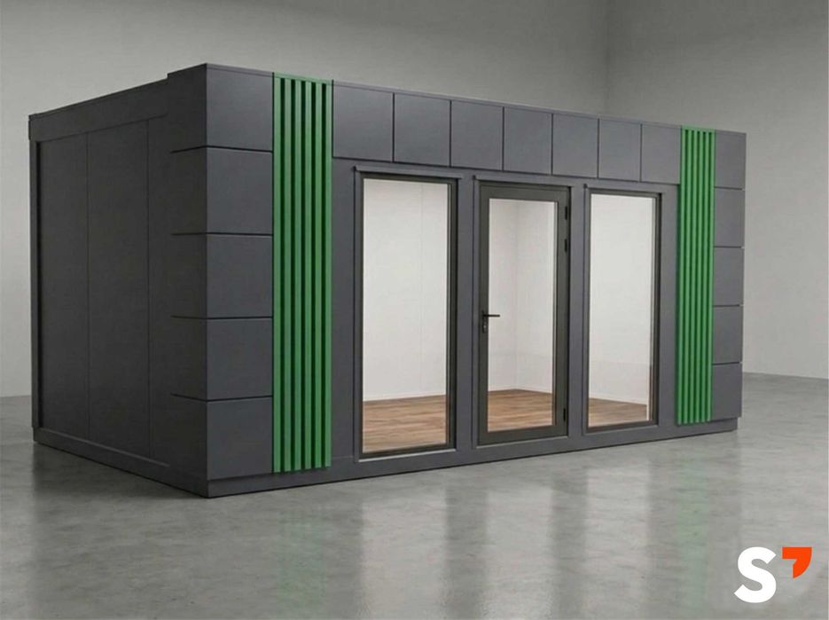 Kontener 6x3 handlowy, socjalny, biurowy, magazynowy – STAGO Namysłów