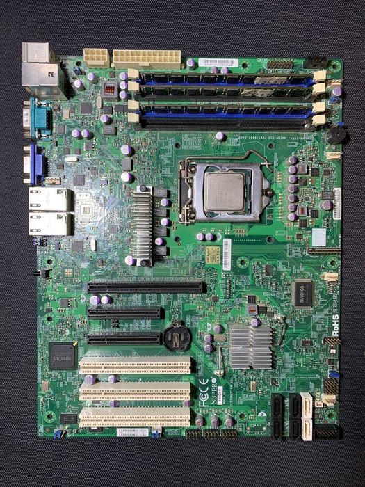 SuperMicro / Xeon 8 потоков / 16gb ОЗУ