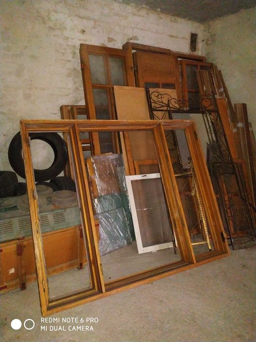 Оконные и дверные дубовые блоки