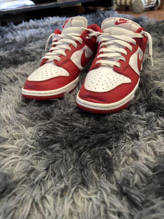 Nike dunk vermelhos