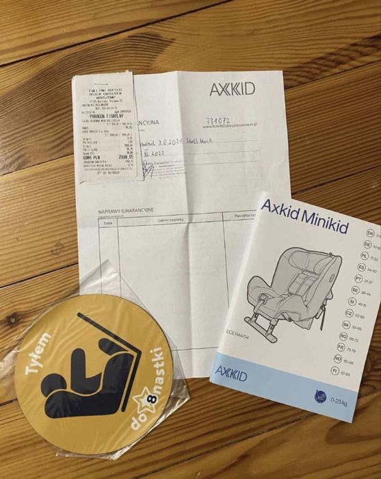 Fotelik Axkid Minikid 2.0 (0-25 kg) – RWF | 2022