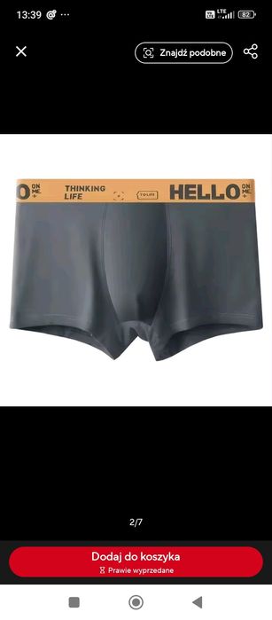 Bokserki męskie L 5 par.
