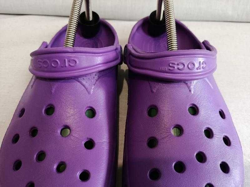 Фіолетові крокси Crocs унісекс, розмір 27 см (W 10-11/ M 8-9)