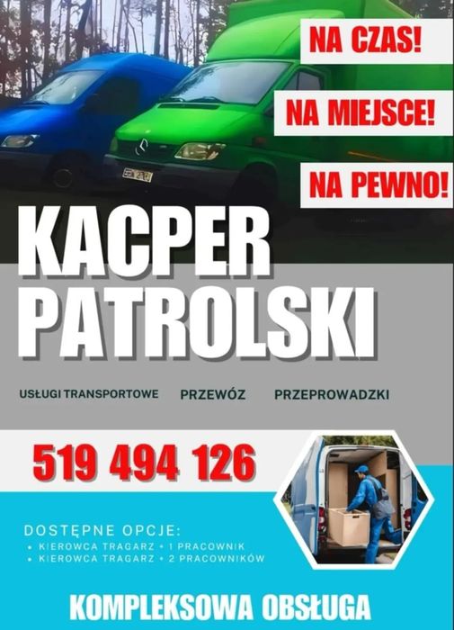 Przeprowadzki / Transport 24/7