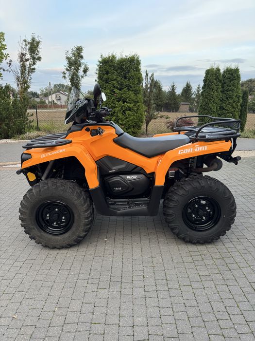 Can Am Outlander 650 Visco-Lok bez ABS Zarejestrowany