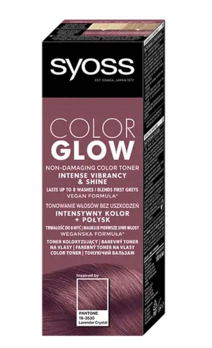 Тонік бальзам для волосся SYOSS Color Glow, Lavender Crystal, 100 мл