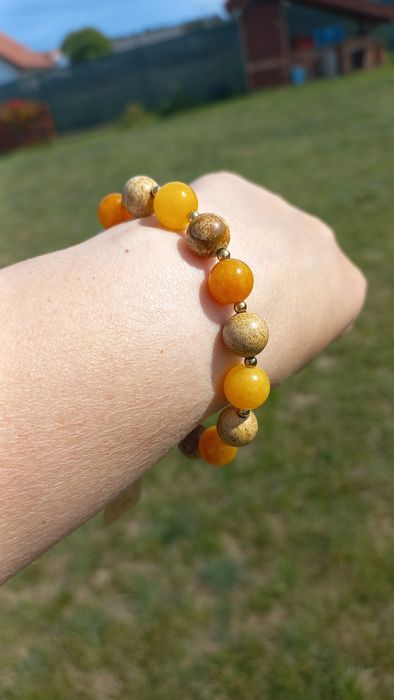 Bransoletka z kamieni naturalnych