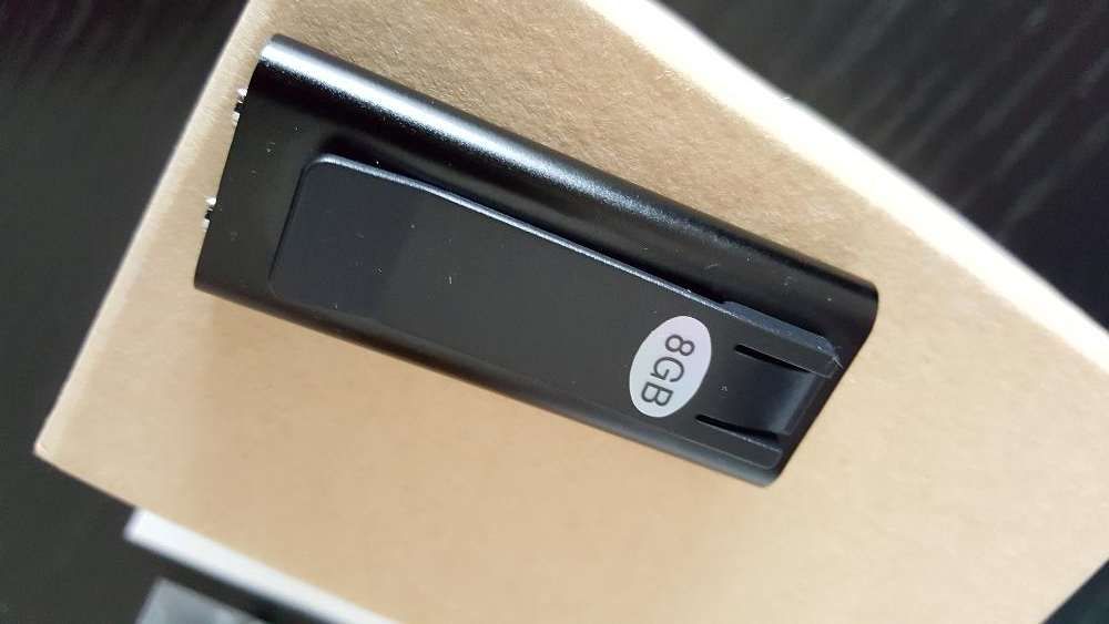 gravador som voz minúsculo mini 8gb 15 h espião mp3 discreto escondido