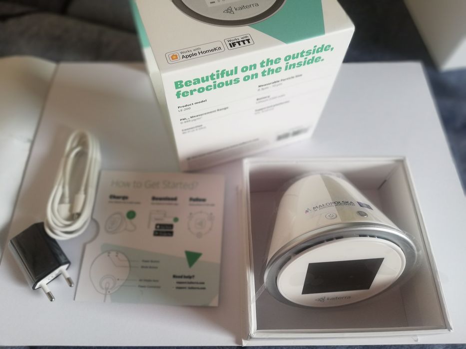 Laser egg 2 kaiterra Miernik jakości powietrza