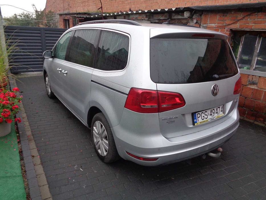 vw sharan 2013r 2.0 tdi 140 km 7 osobowy