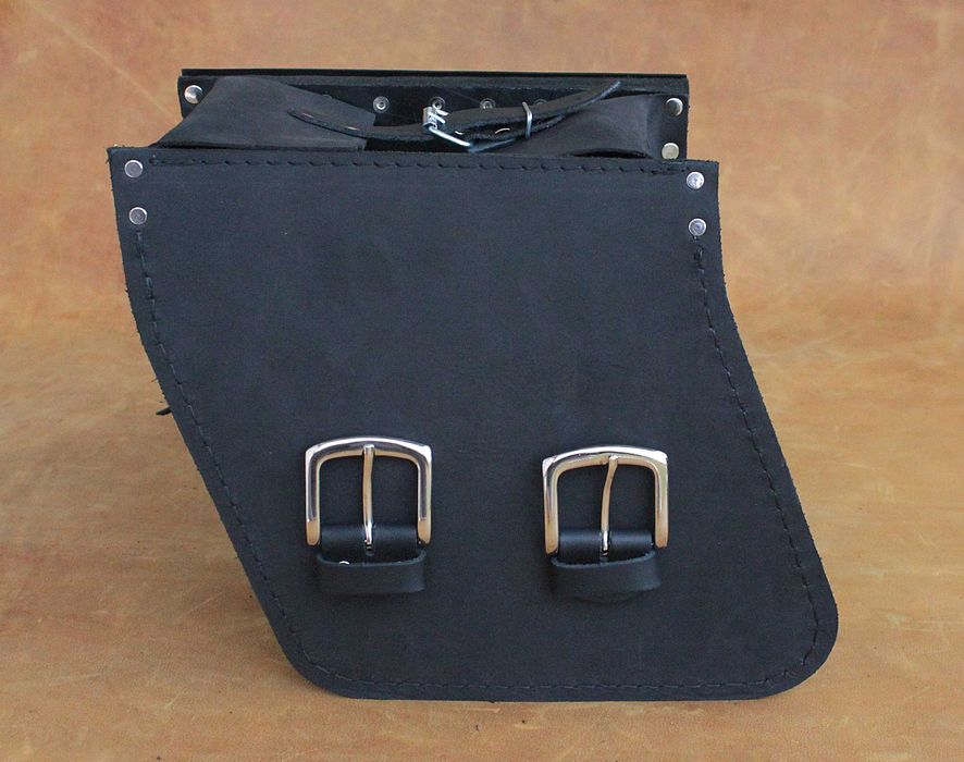 Sakwy S1850C skóra naturalna wyprzedaż motocyklowe boczne kufry SAKO