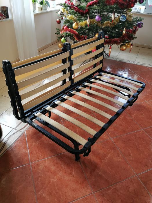 Łózko, sofa rozkładana z materacem Ikea