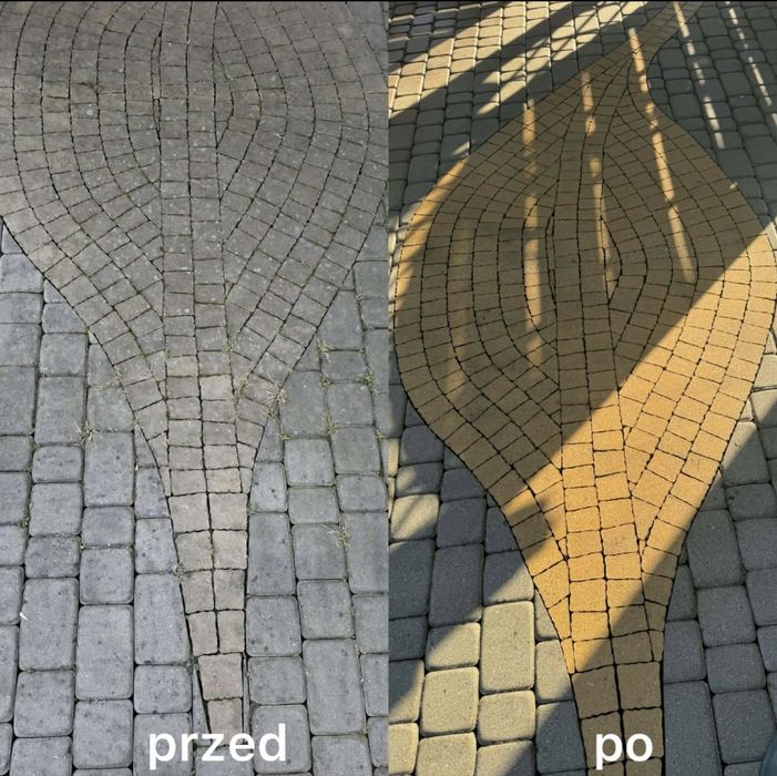 Profesjonalne mycie kostki brukowej- szybkie terminy