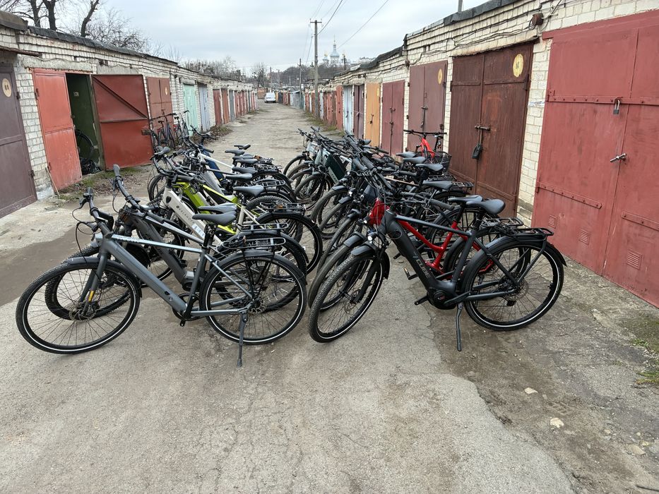 Електровелосипеди на BOSCH моторах, в новому стані