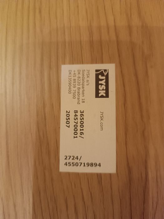 Журнальний столик JYSK NYBO (Нюбо). Круглий 70 см. Лофт