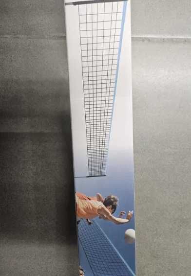 Nowa siatka do siatkówki badmintona ze stelażem uchwytem 609x220cm