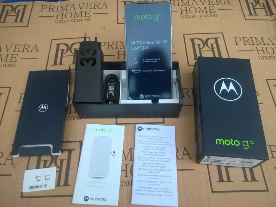 NOWA G72 8/256G 8x2.2GH 6.6"AMOLED Mld.Colors 120Hz Dual+SD 108Mp Gw2L