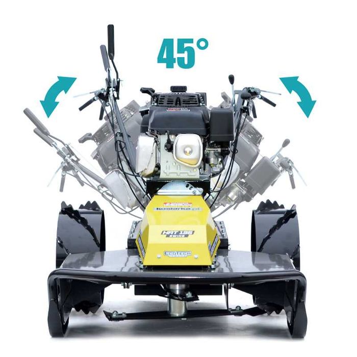 Karczownica Skarpowa do Nieużytków Metalowe Koła ECOTECH HRT 110 SWING