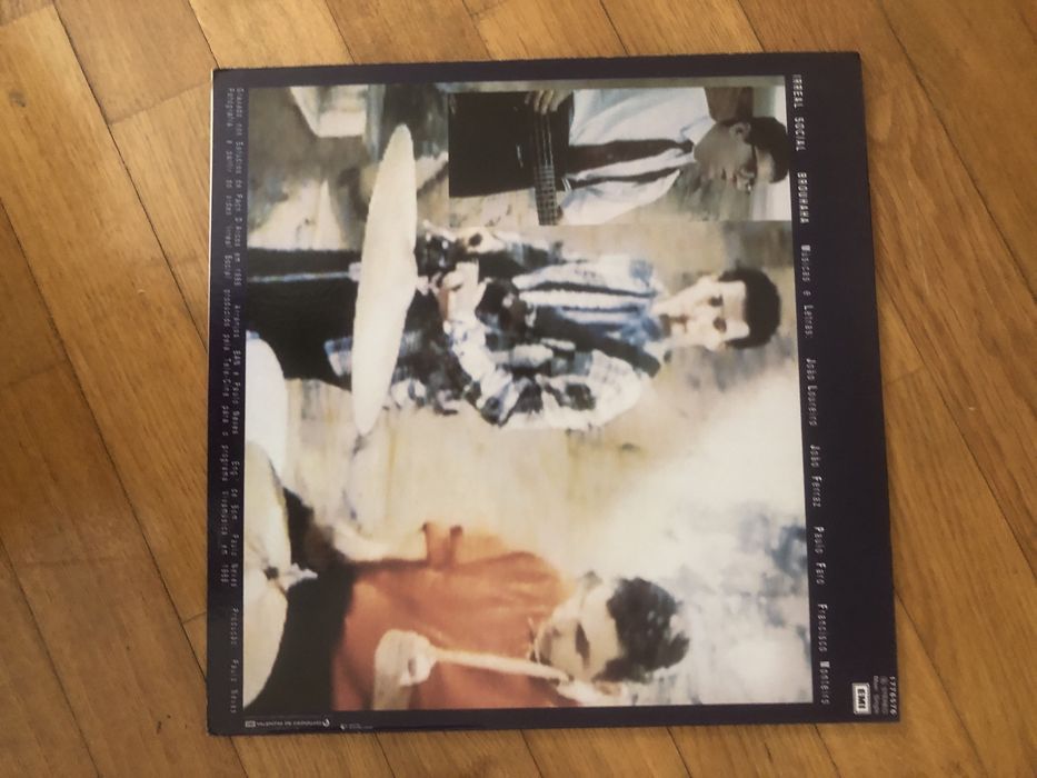 Disco vinil dos. Ban irreal social