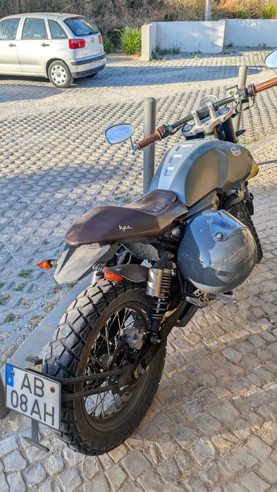 Moto 125 - FB Mondial HPS + Capacete Biltwell Gringo S