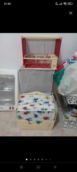 Gaiola C2 com muitos  acessórios