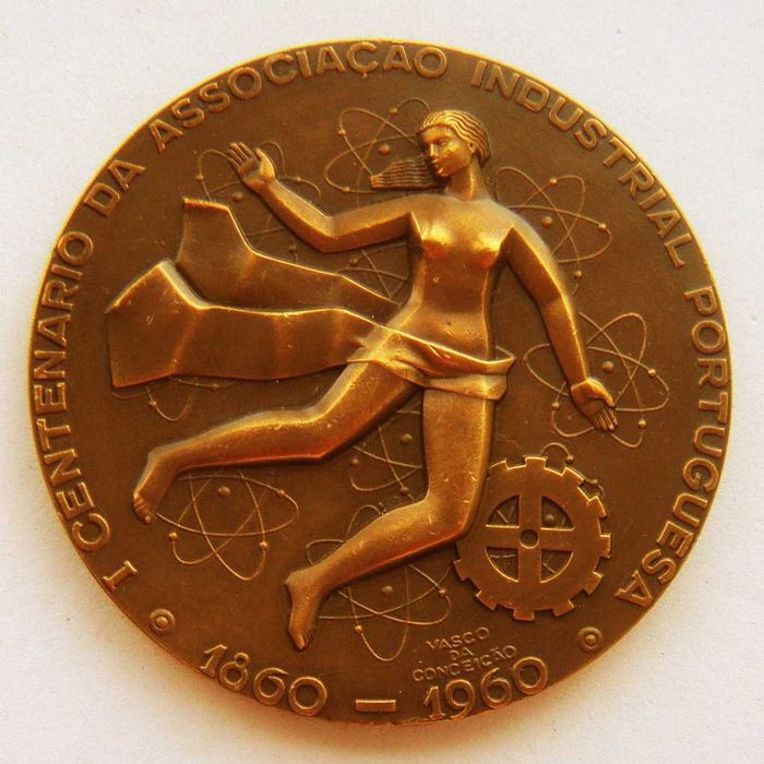 Medalha Bronze 1. Cent. da Associaçao Industrial Portuguesa por V. da CONCEIÇAO