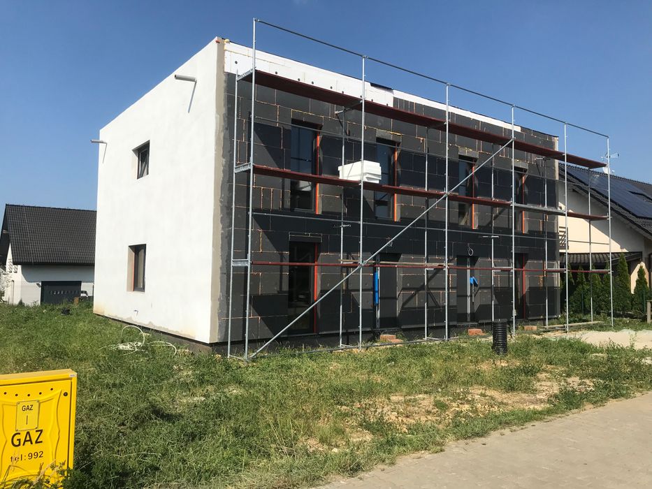 Rusztowanie Elewacyjne Jak nowe Ocynk 120 m2 do 250 m2