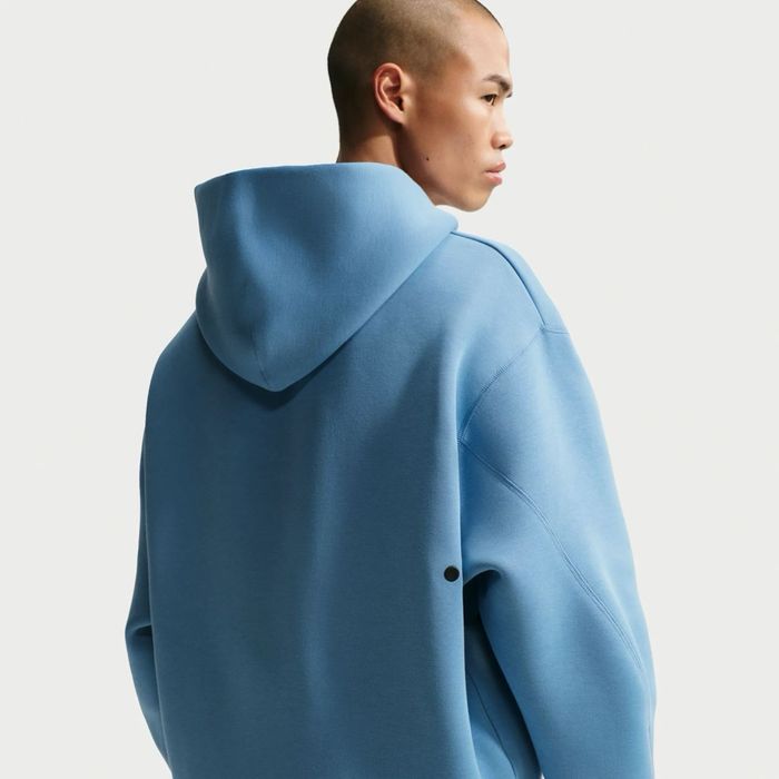 Оригінал! Худі Nike Tech Fleece (блакитне) (S, M, L) Нове з бірками!