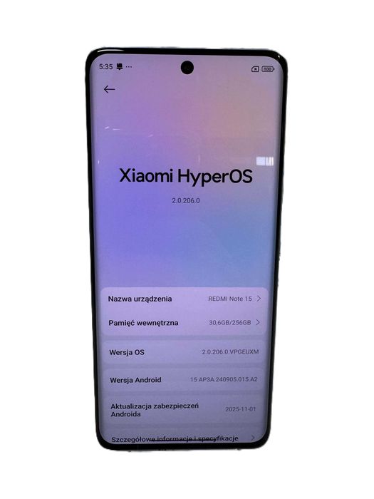 Smartfon Xiaomi Redmi Note 15 8/256GB