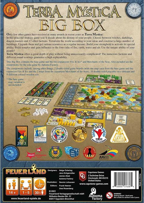 Настільна гра Terra Mystica Big Box (Терра Містика): нова, у плівці