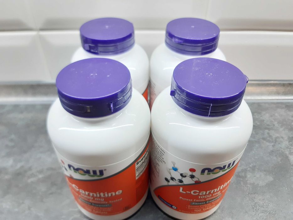 Now Foods, L-Carnitine 1000 мг (100 таб.), l-карнитин, жиросжигатель