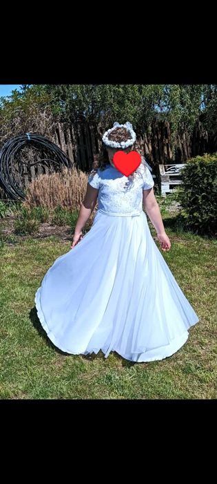 Alba sukienka komunijna dla dziewczynki