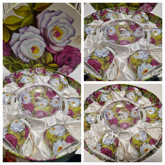 Комплект посуды (чайный набор+набор рюмок)