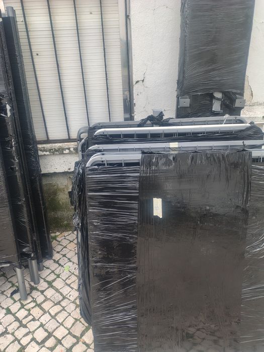 6 Beliches em metal com colchão