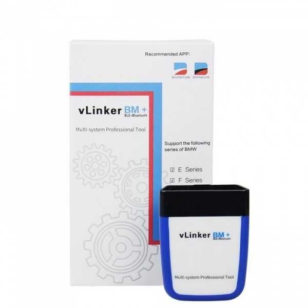 Диагностический сканер OBD2 VGate vLinker BM  Bimmercode