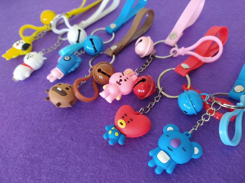 BTS/BT21 - Porta-chaves