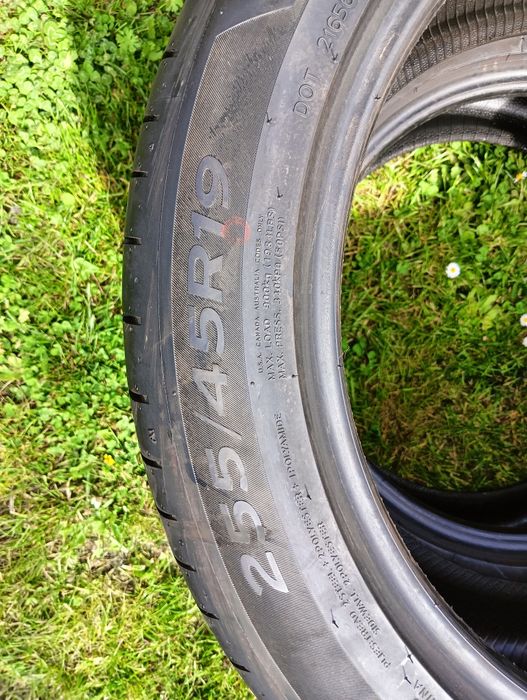 2 X   Hankook Ventus S1evo3 ev T1 255.45.19. 104w ok7 z23 roku