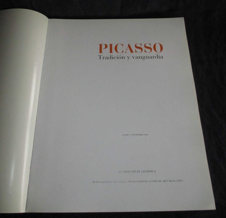 Livro Picasso Tradición y Vanguardia 25 Años Con El Guernica