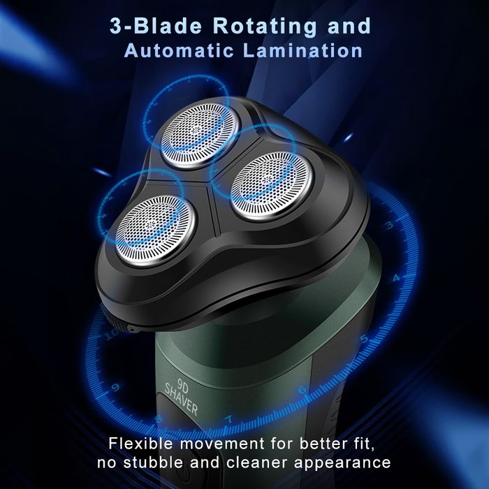 Golarka męska maszynka do brody zarostu włosów bezprzewodowa