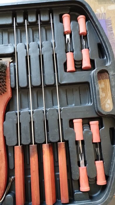 Набір шампурів в кейсі