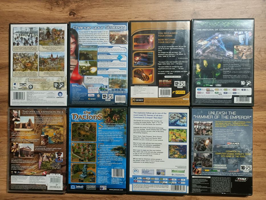 Zestaw gier strategicznych na PC