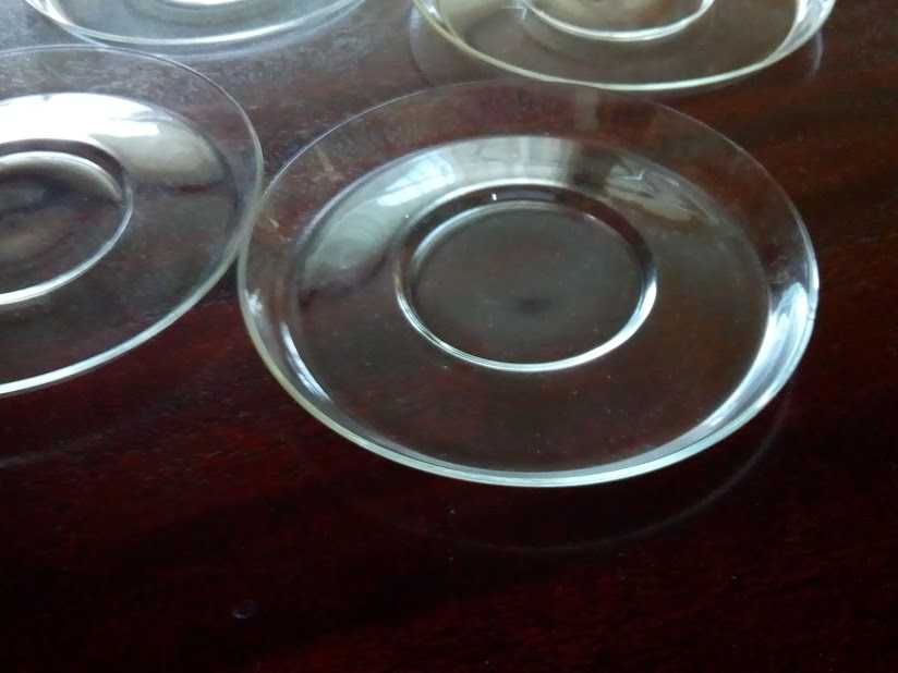 4 talerzyki Jena Glass stan idealny