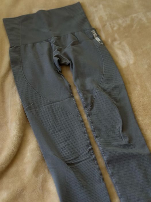 Лосины Gymshark серые