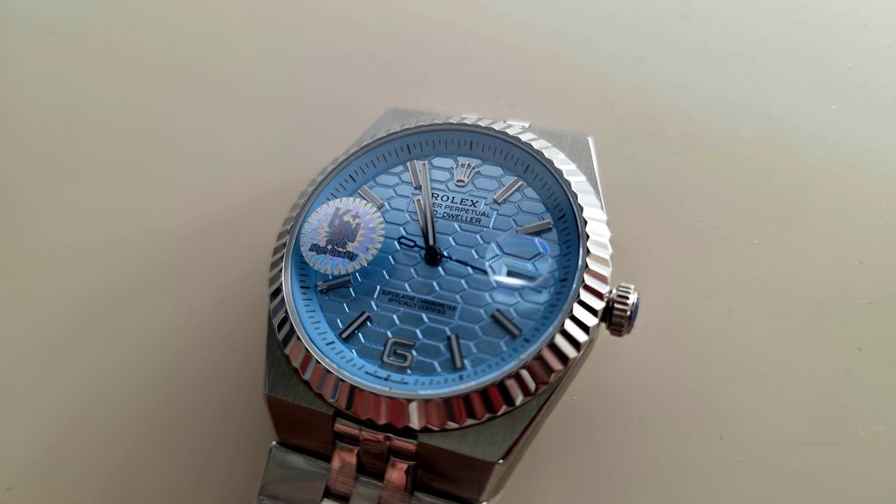 Rolex Land-Dweller 40 mm, nowy ofoliowany kolor Tiffany Wysyłka GRATIS