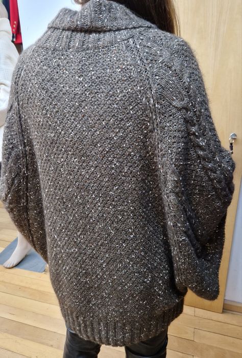 Poncho acastanhado