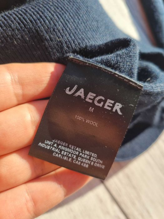 Jaeger мериносовый джемпер мужской свитер