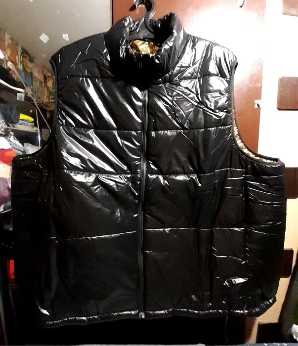 Ого-го какой размер новая тёплая жилетка,мужская безрукавка батал 7XL